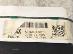 Recambio de pantalla multifuncion para ssangyong rodius xdi referencia OEM IAM 8026021020 707011700S  2