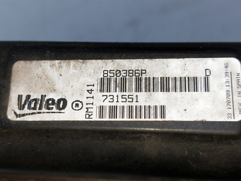 Recambio de radiador agua para opel astra f berlina california referencia OEM IAM 850386P 731551 