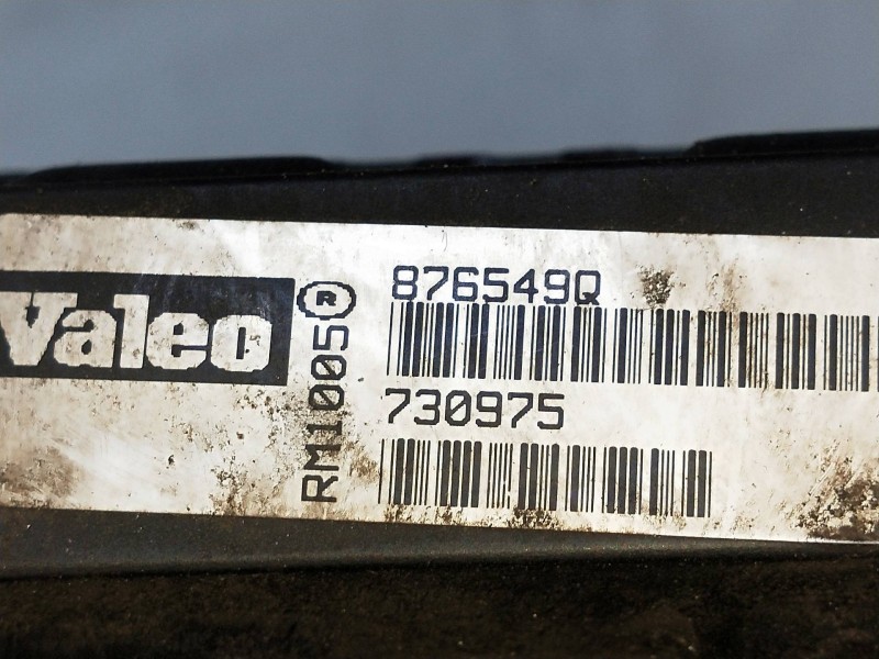 Recambio de radiador agua para opel astra f berlina fresh referencia OEM IAM 876549Q 730975 