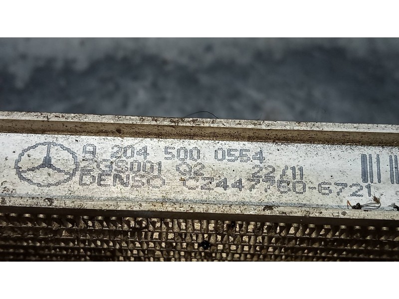 Recambio de condensador / radiador aire acondicionado para mercedes clase e (w212) lim. e 300 cdi blueefficiency (212.025) refer