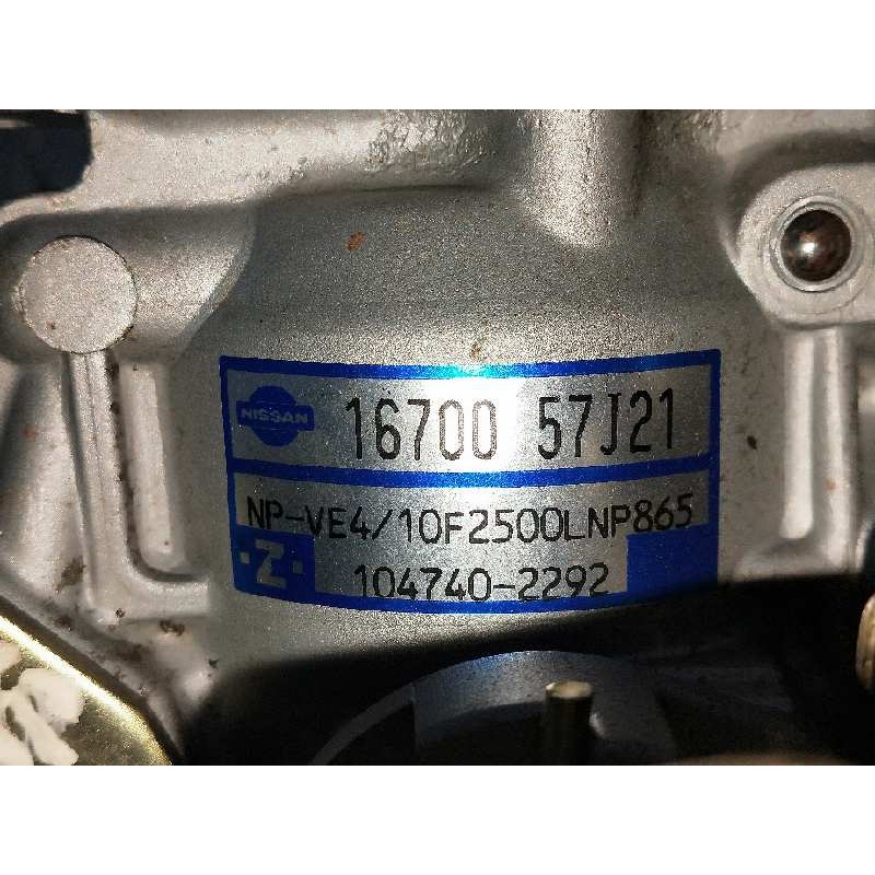 Recambio de bomba inyeccion para nissan primera berl./familiar (p10/w10) 2.0 diesel referencia OEM IAM 1046402185 1670057J21 ZEX