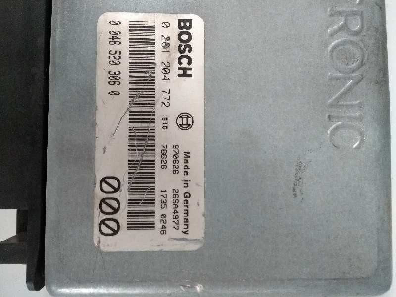 Recambio de centralita motor uce para alfa romeo 156 1.6 16v cat referencia OEM IAM 0261204772 00465203060 