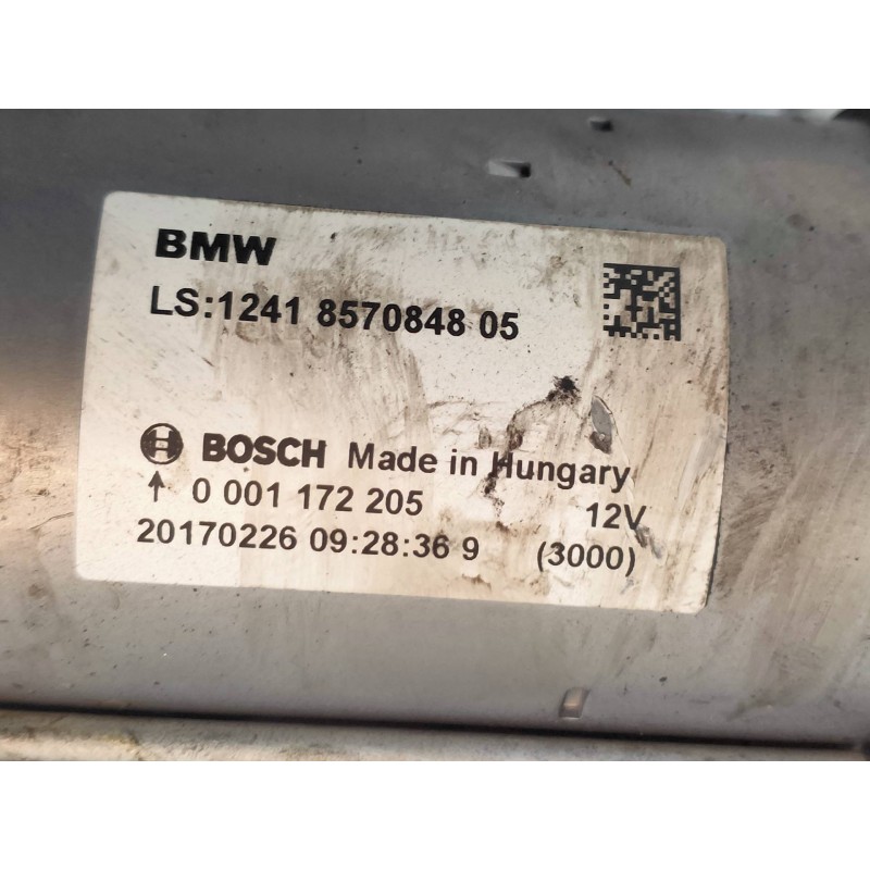 Recambio de motor arranque para mini mini 5-trg. (f55) one d referencia OEM IAM 0001172205 1241857084805 20170226 BOSCH
