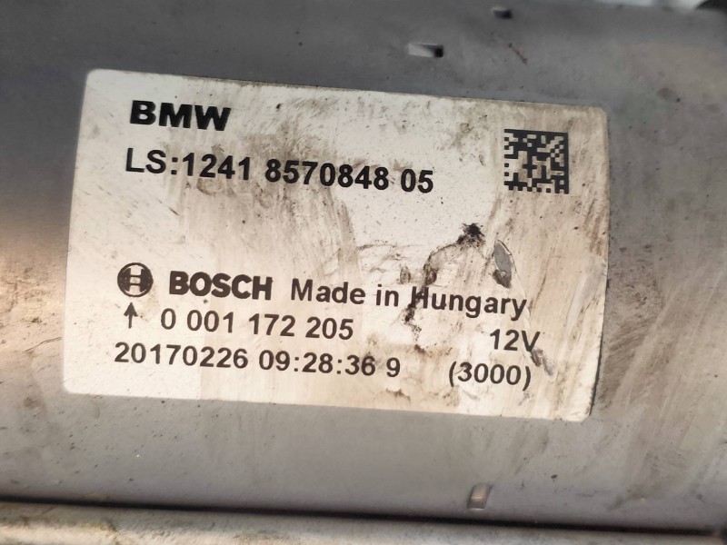 Recambio de motor arranque para mini mini 5-trg. (f55) one d referencia OEM IAM 0001172205 1241857084805 20170226 BOSCH
