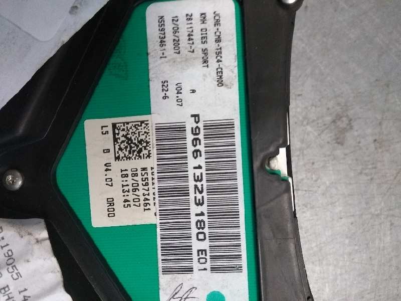 Recambio de cuadro instrumentos para peugeot 307 break/sw (s2) sw pack + referencia OEM IAM P9661323180 E01 NS5973461I