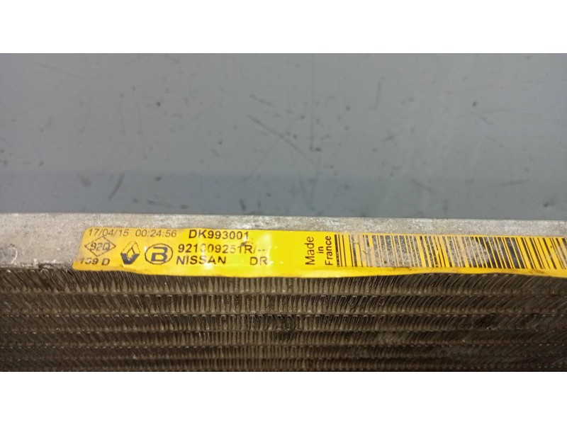 Recambio de condensador / radiador aire acondicionado para renault kadjar business referencia OEM IAM 921009251R DK993001 