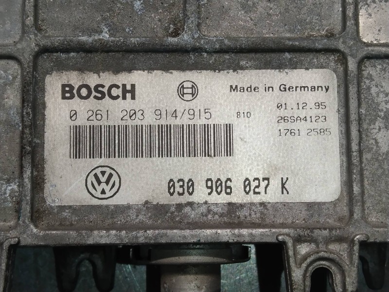 Recambio de centralita motor uce para volkswagen polo berlina (6n1) air referencia OEM IAM 0261203914 0261203915 030906027K