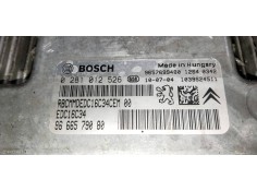 Recambio de centralita motor uce para peugeot 206+ básico referencia OEM IAM 0281012526 9666579080 9657699480 2