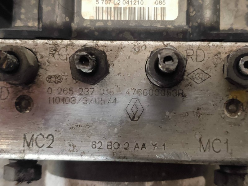 Recambio de abs para renault master kombi l1h1 3,0t referencia OEM IAM 0265237015 476600053R 0265800737