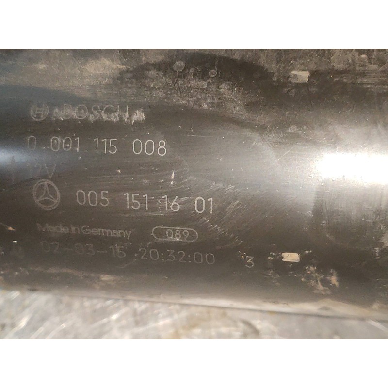 Recambio de motor arranque para mercedes vaneo (w414) furgoneta compacta cdi (414.700) referencia OEM IAM 0001115008 0051511601 