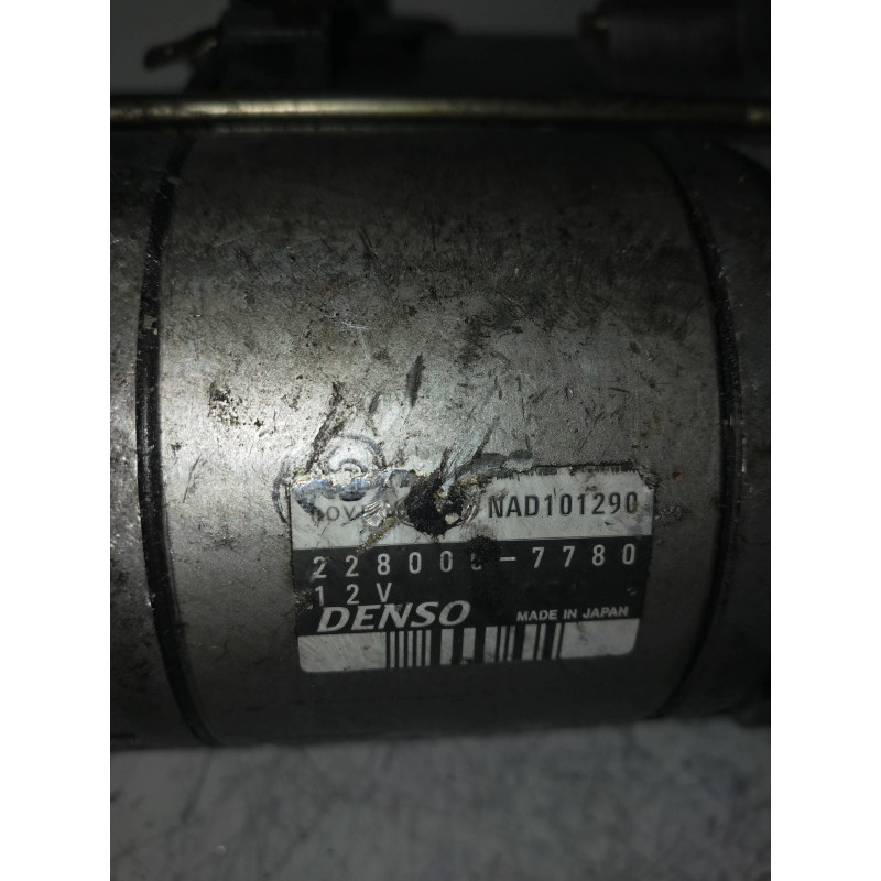 Recambio de motor arranque para mg rover serie 75 (rj) 2.5 kv6 club referencia OEM IAM 228007780 DENSO 