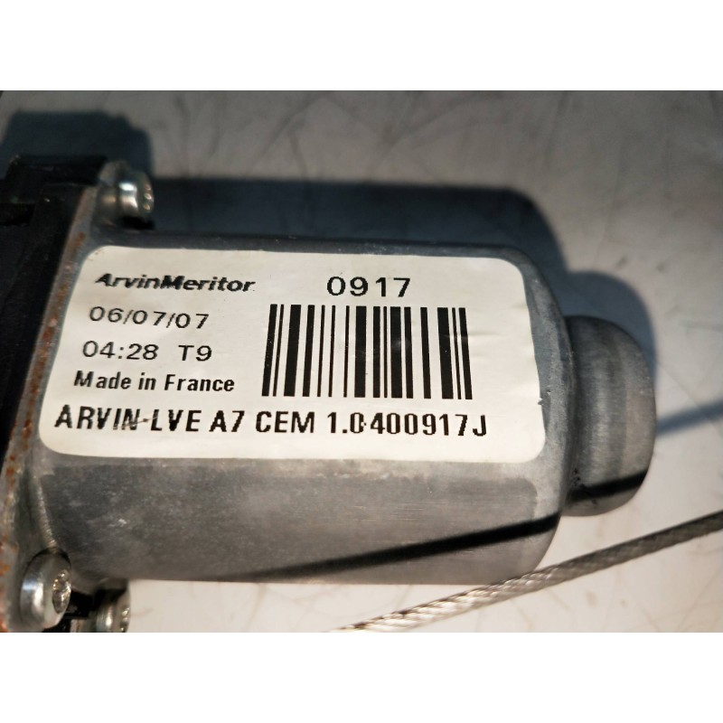 Recambio de elevalunas delantero izquierdo para peugeot 207 sw 1.6 16v hdi fap referencia OEM IAM 400917J  5P R