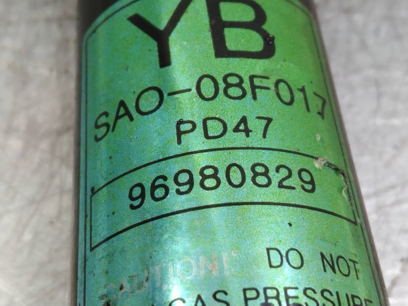 Recambio de amortiguador trasero para chevrolet aveo 1.2 cat referencia OEM IAM 96980829  