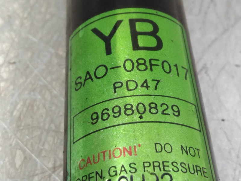 Recambio de amortiguador trasero para chevrolet aveo 1.2 cat referencia OEM IAM 96980829  