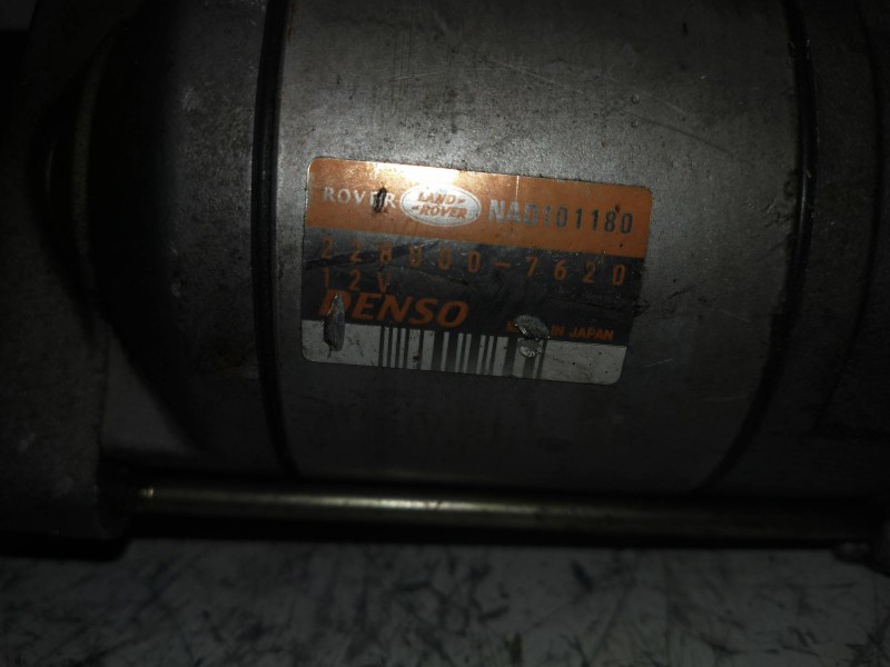 Recambio de motor arranque para mg rover serie 75 (rj) 2.0 cdt club referencia OEM IAM 2280007620 DENSO 