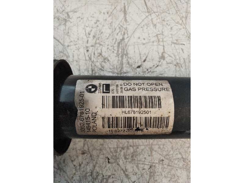Recambio de amortiguador trasero izquierdo para bmw x5 (e70) xdrive40d referencia OEM IAM 33526761925014  