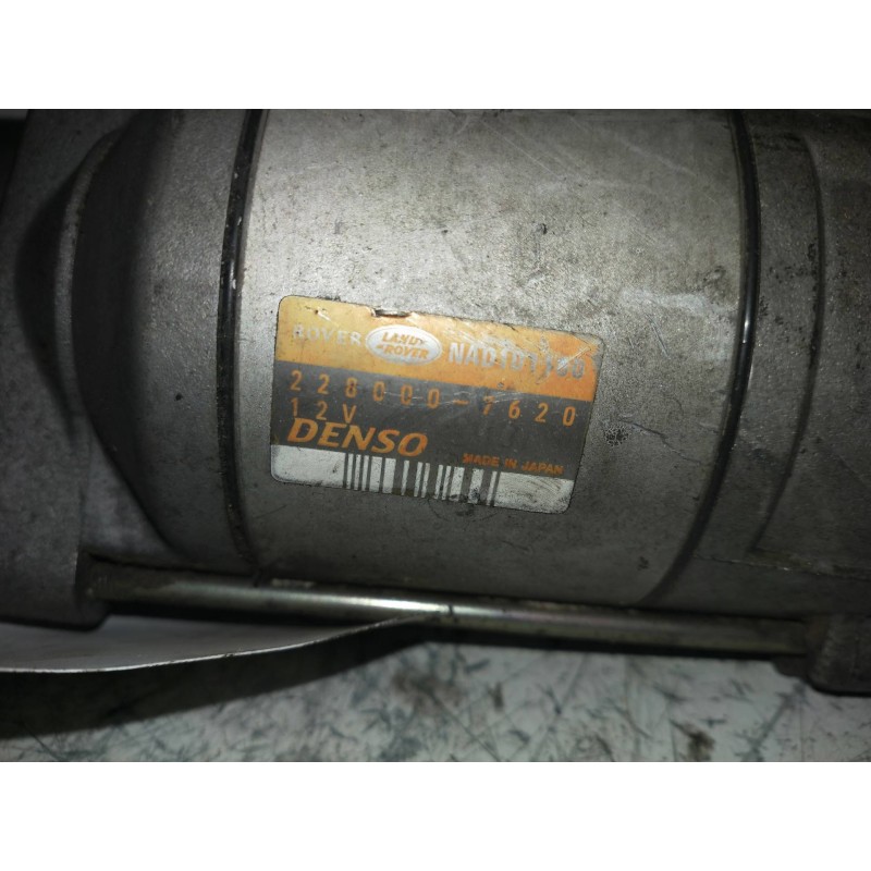 Recambio de motor arranque para mg rover serie 75 (rj) 2.0 cdt classic referencia OEM IAM 2280007620 DENSO  Recambio de motor arranque para mg rover serie 75 (rj) 2.0 cdt classic referencia OEM IAM 2280007620 DENSO