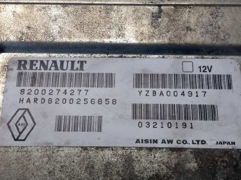Recambio de centralita cambio automatico para renault espace iv (jk0) 2.2 dci turbodiesel referencia OEM IAM 8200274277 HARD8200