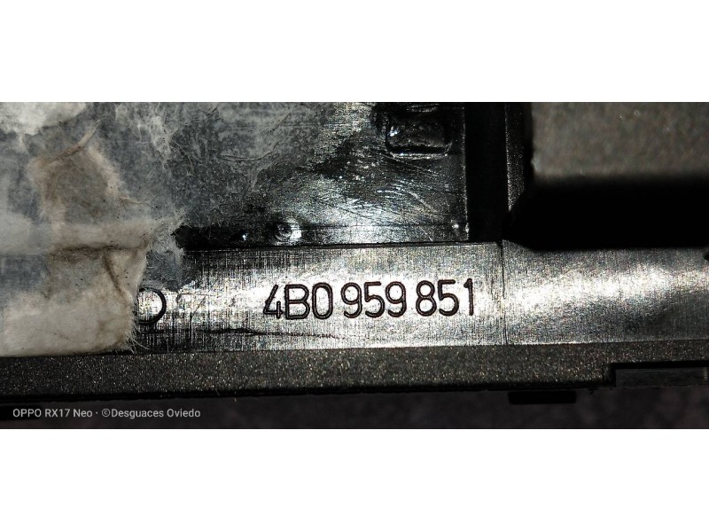 Recambio de mando elevalunas delantero izquierdo para audi a6 berlina (4b2) 2.8 quattro referencia OEM IAM 4B0959851  