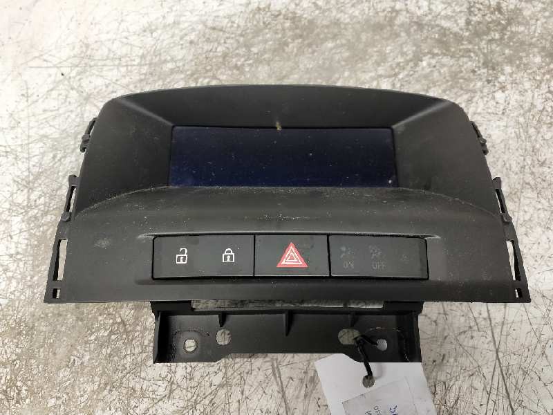 Recambio de pantalla multifuncion para opel astra j lim. cosmo referencia OEM IAM 13267984 565412769 