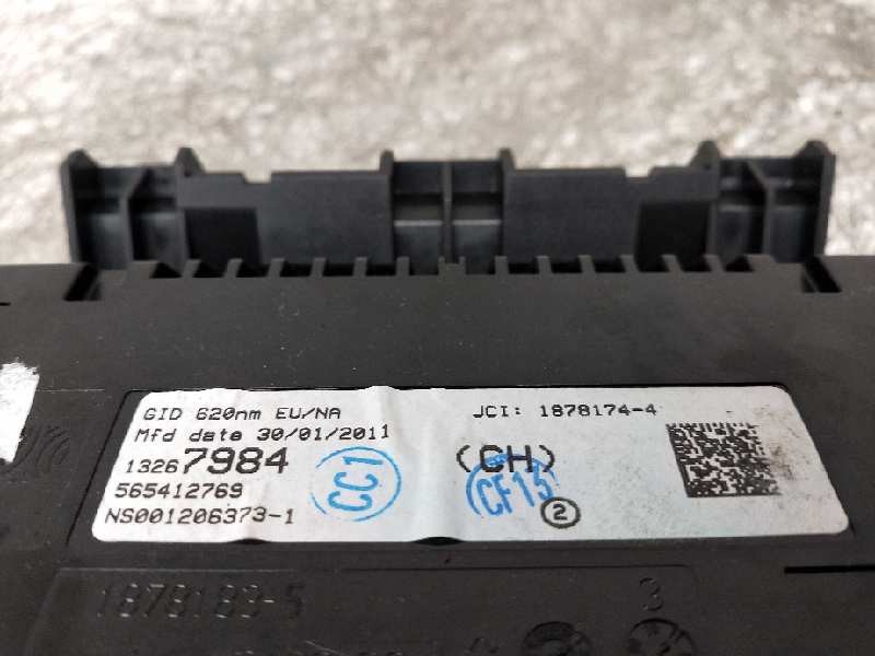 Recambio de pantalla multifuncion para opel astra j lim. cosmo referencia OEM IAM 13267984 565412769 