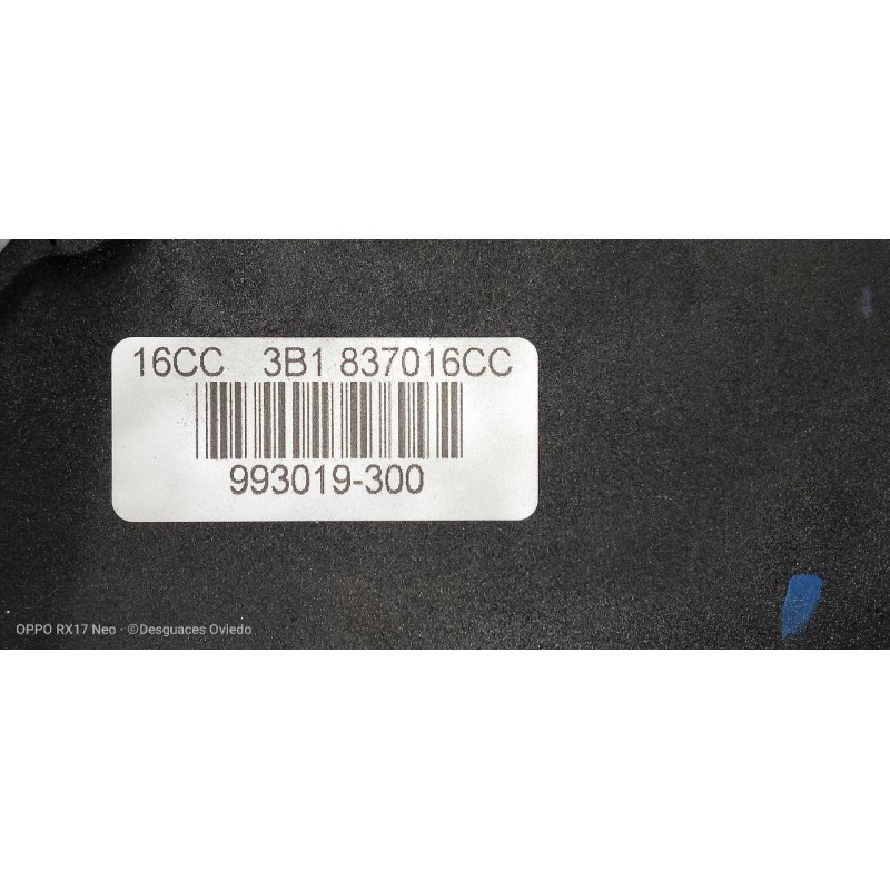 Recambio de motor cierre centralizado delantero derecho para volkswagen polo (9n3) united referencia OEM IAM 3B1837016CC  