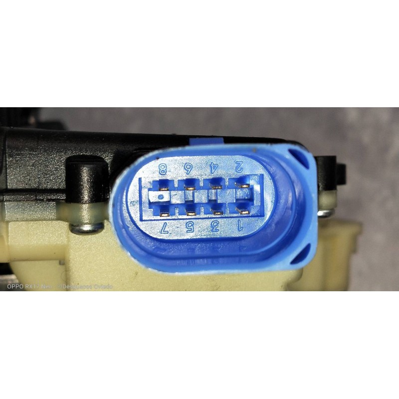 Recambio de motor cierre centralizado delantero derecho para volkswagen polo (9n3) united referencia OEM IAM 3B1837016CC  