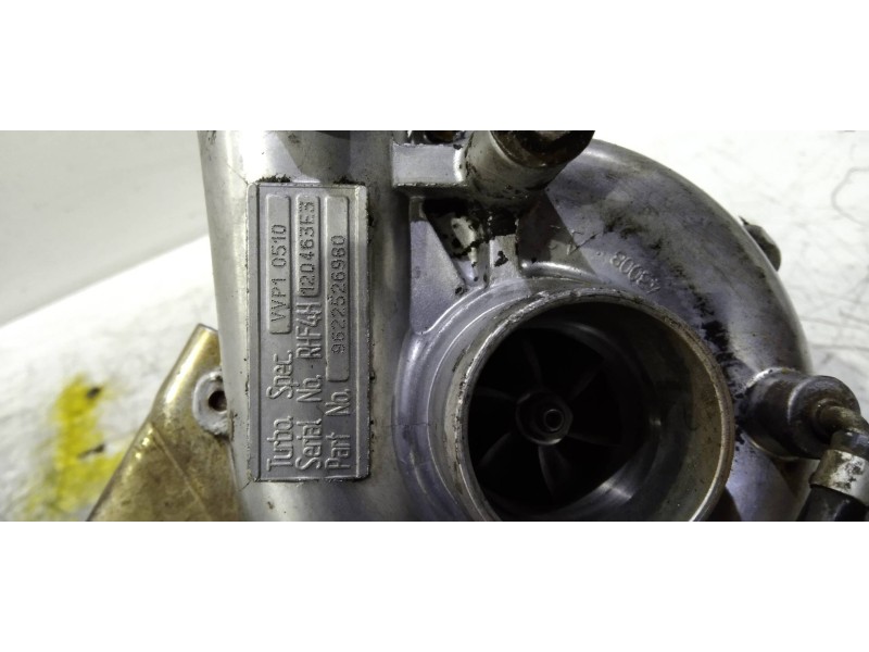 Recambio de turbocompresor para peugeot partner (s2) combi plus referencia OEM IAM 9622526980 VVP10510 