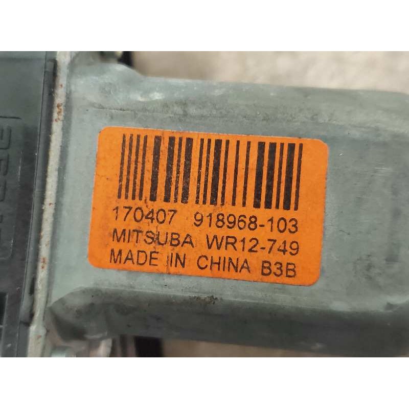 Recambio de elevalunas trasero derecho para ford ranger (tke) doppelkabine 4x4 xlt referencia OEM IAM 170407 918968103 MITSUBA