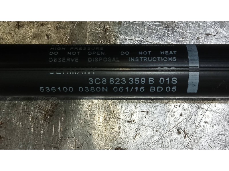 Recambio de amortiguadores capo para volkswagen cc (358) advance bluemotiontech referencia OEM IAM 3C8823359B  