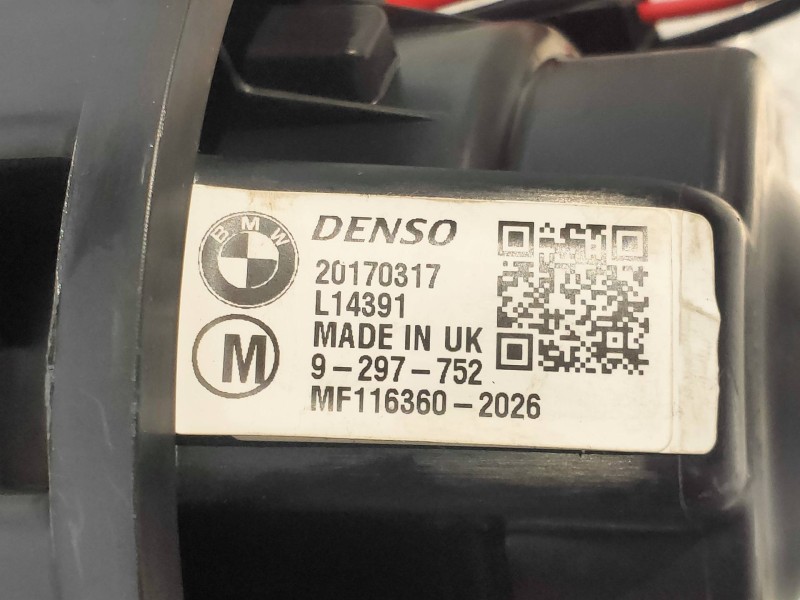 Recambio de motor calefaccion para mini mini 5-trg. (f55) one d referencia OEM IAM MF1163602026 2017017 9297752 DENSO