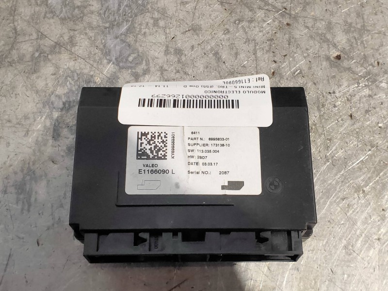 Recambio de modulo electronico para mini mini 5-trg. (f55) one d referencia OEM IAM E1166090L 699583301 