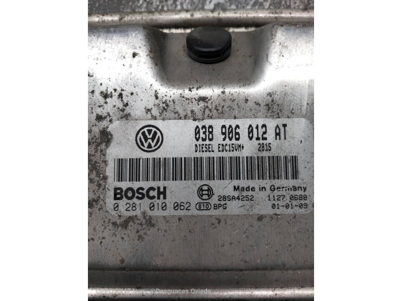 Recambio de centralita motor uce para seat leon (1m1) signo referencia OEM IAM 0281010062 038906012AT EDC15