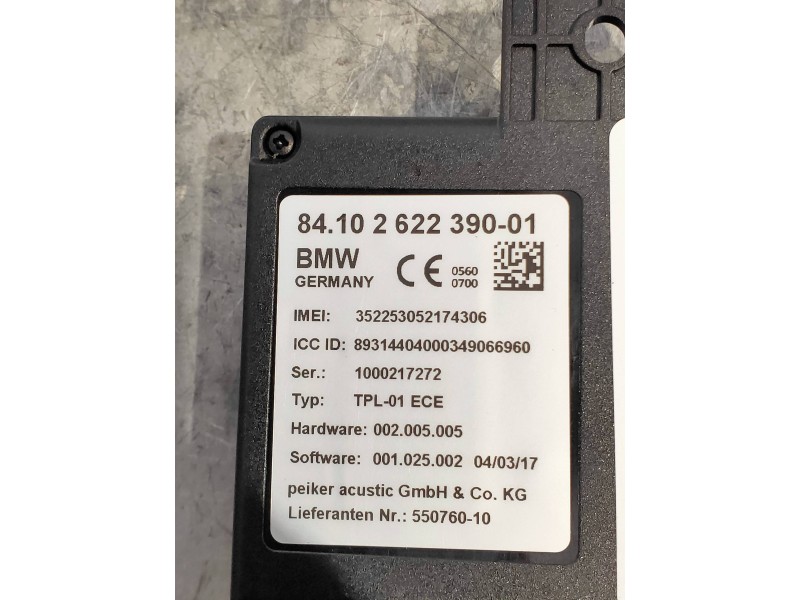 Recambio de modulo electronico para mini mini 5-trg. (f55) one d referencia OEM IAM 8410262239001 55076010 