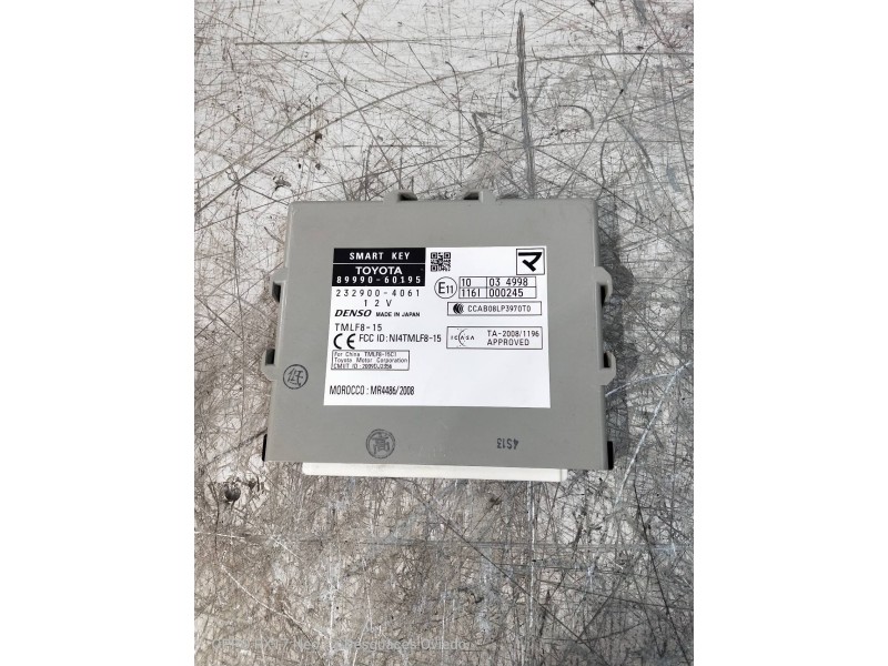 Recambio de modulo electronico para toyota land cruiser (j15) basis referencia OEM IAM 8999060195 2329004061 