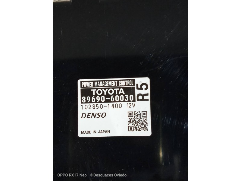 Recambio de modulo electronico para toyota land cruiser (j15) basis referencia OEM IAM 8969060030 1028501400 