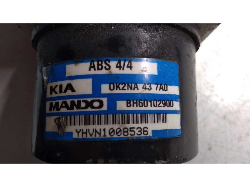 Recambio de abs para kia shuma ii 1.6 cat referencia OEM IAM OK2NA437AE OK2NA437A0 BH60102900 Recambio de abs para kia shuma ii 1.6 cat referencia OEM IAM OK2NA437AE OK2NA437A0 BH60102900