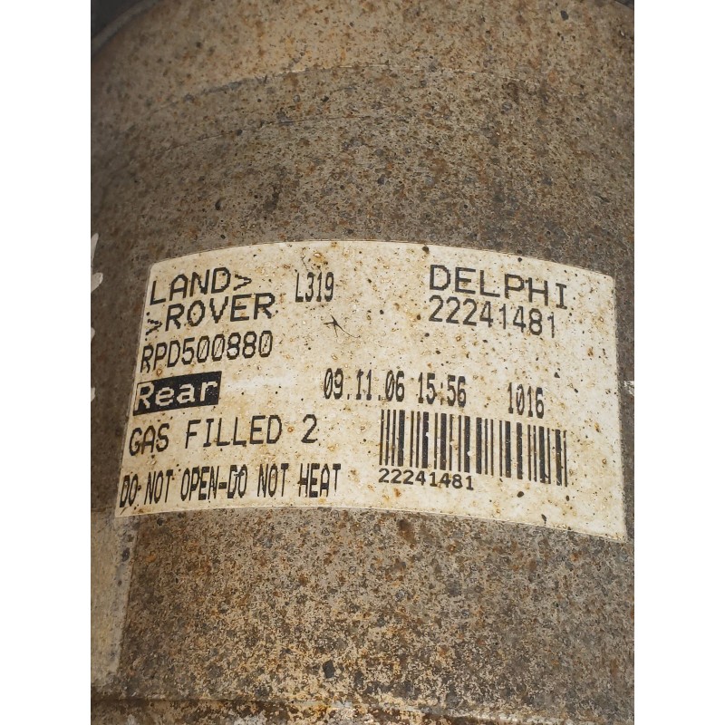 Recambio de amortiguador trasero izquierdo para land rover discovery 2.7 td v6 cat referencia OEM IAM RPD500880 22241481 