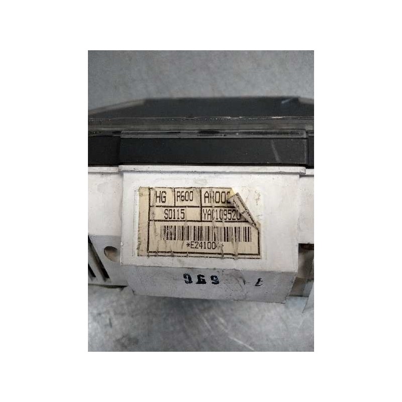 Recambio de cuadro instrumentos para mg rover serie 600 (rh) 2.0 turbodiesel referencia OEM IAM AR0034004 HG R600 S0115 YAC10952