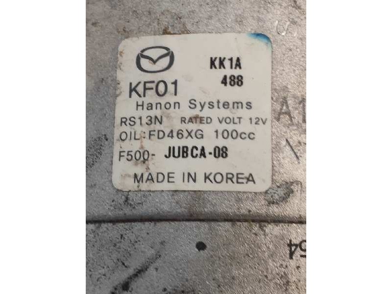 Recambio de compresor aire acondicionado para mazda 3 lim. () center-line referencia OEM IAM F500JUBCA08 KK1A488 