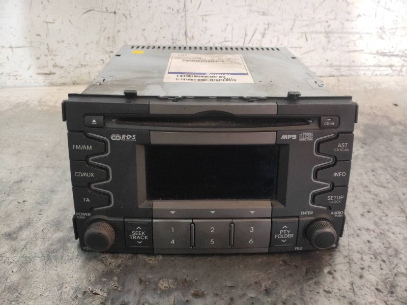 Recambio de sistema audio / radio cd para kia soul diva referencia OEM IAM 961402K400  