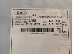 Recambio de sistema audio / radio cd para kia soul diva referencia OEM IAM 961402K400   2