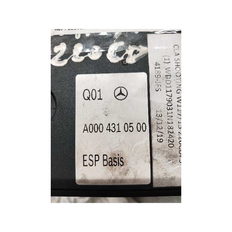 Recambio de abs para mercedes clase cla (w117) shooting brake cla 220 d (117.903) referencia OEM IAM 0265269627 0265956006 22651