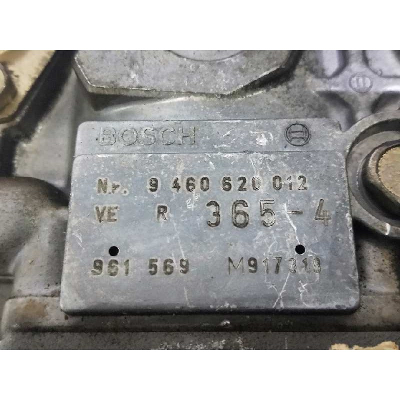 Recambio de bomba inyeccion para opel vectra b berlina 1.7 turbodiesel (17 dt / lu8) referencia OEM IAM 9460620012 BOSCH  Recambio de bomba inyeccion para opel vectra b berlina 1.7 turbodiesel (17 dt / lu8) referencia OEM IAM 9460620012 BOSCH