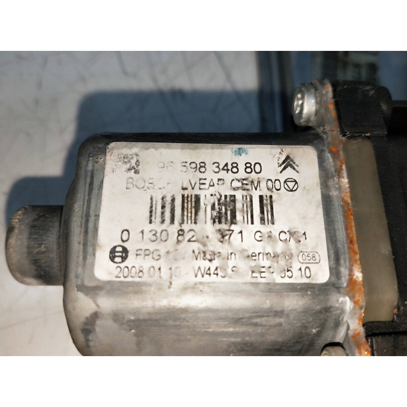 Recambio de elevalunas trasero izquierdo para peugeot 308 1.6 hdi fap cat (9hz / dv6ted4) referencia OEM IAM 9659834880  5P