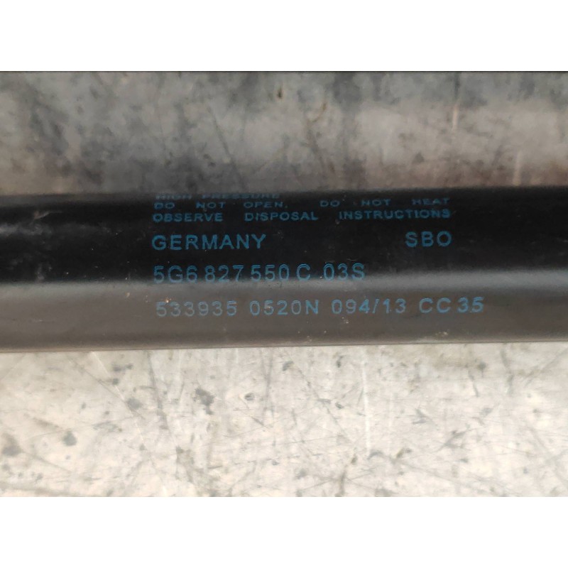 Recambio de amortiguadores maletero / porton para volkswagen golf vii lim. (5g1) advance bluemotion referencia OEM IAM 5G6827550