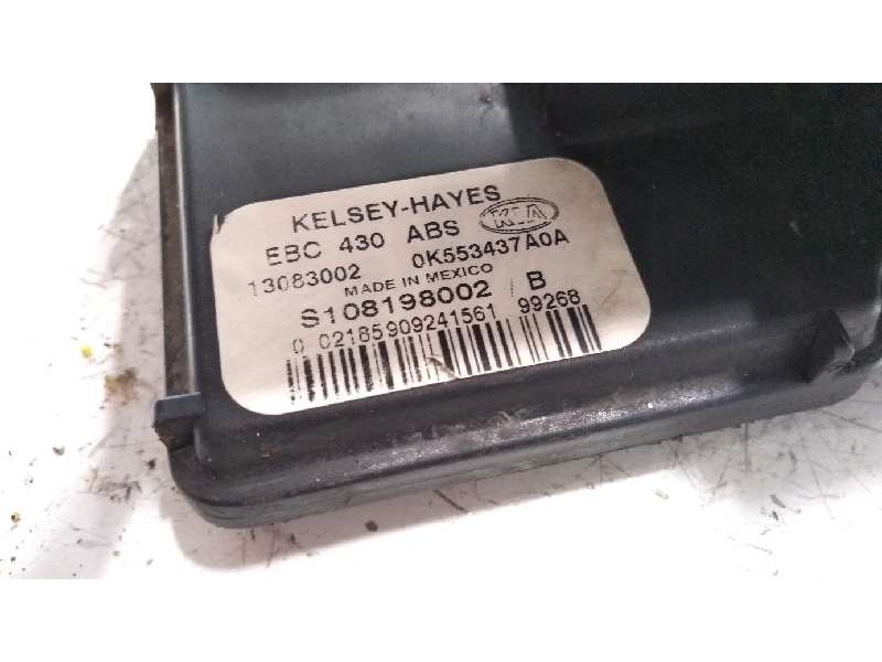 Recambio de abs para kia carnival 2.9 turbodiesel cat referencia OEM IAM 0K553437A0A S108198002 BC92570706ADK 3058