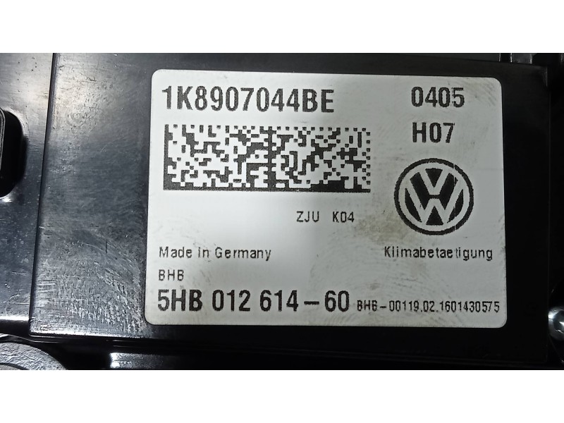 Recambio de mando calefaccion / aire acondicionado para volkswagen cc (358) advance bluemotiontech referencia OEM IAM 1K8907044B