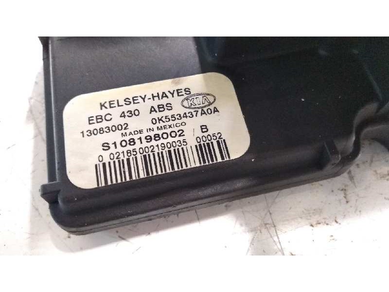Recambio de abs para kia carnival 2.9 turbodiesel cat referencia OEM IAM 0K553437A0A S1081198002 BC00830285ADA 4029 Recambio de abs para kia carnival 2.9 turbodiesel cat referencia OEM IAM 0K553437A0A S1081198002 BC00830285ADA 4029