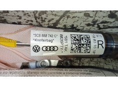Recambio de airbag cortina delantero derecho para volkswagen cc (358) advance bluemotiontech referencia OEM IAM 3C8880742C   2